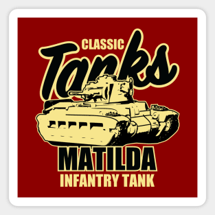 WW2 Matilda Tank Magnet